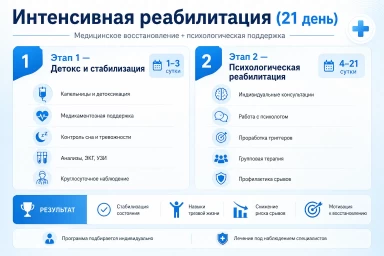 Реабилитация за 21 день в Палласовке